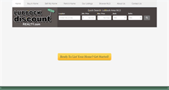 Desktop Screenshot of lubbockdiscountrealty.com